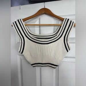 Cider Knit Crop Top
